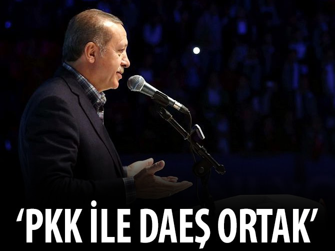 Erdoğan, PKK-DAEŞ iş birliğine dikkat çekti