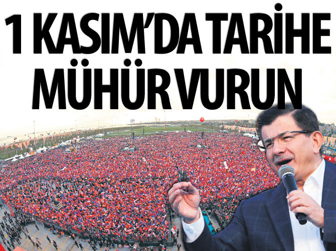 Dev mitinge muhteşem katılım