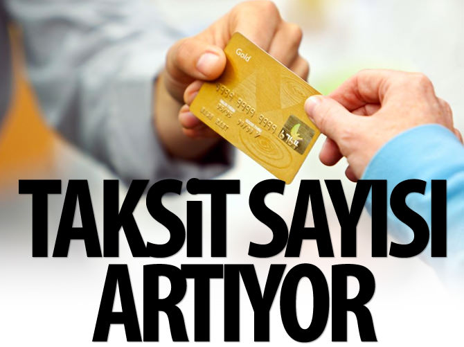 Kredi kartında 3 kalemde taksit sayısı 12'ye çıkıyor