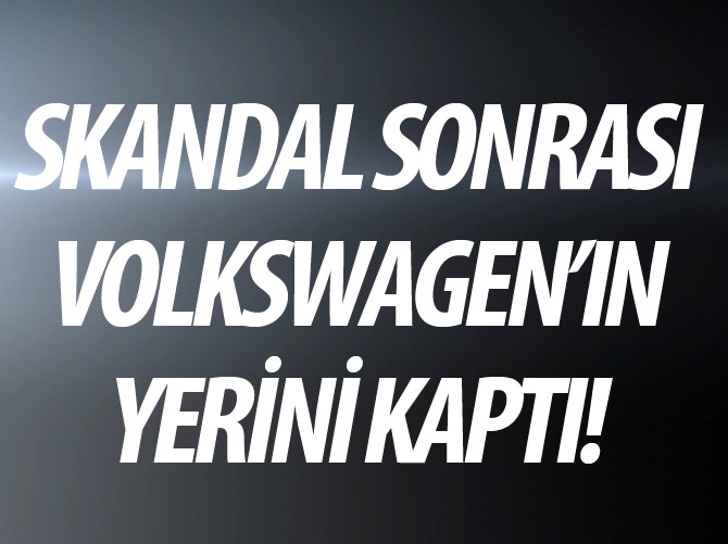 Volkswagen skandalının ardından Toyota lider