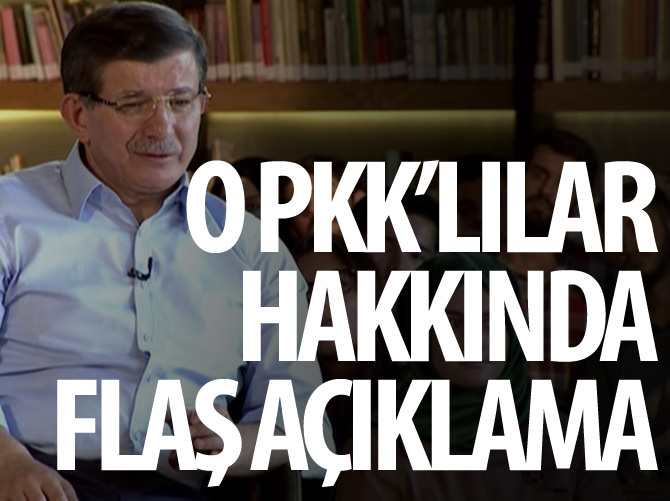 Davutoğlu: Kandırılıp dağa götürülen her gencimiz için gözyaşı döküyorum