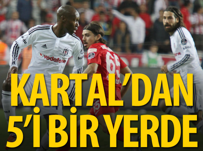 Antalyaspor 1 - 5 Beşiktaş