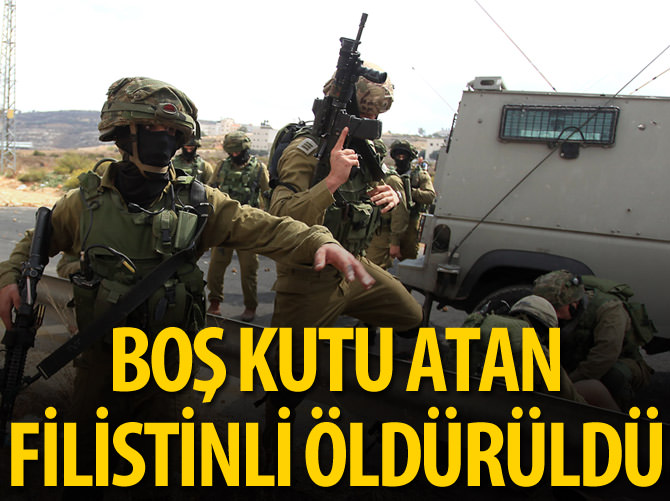 İsrail askeri Filistinli genci vurdu
