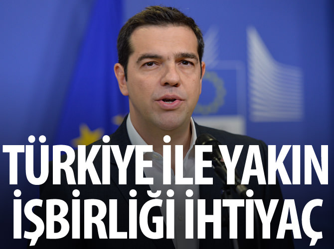 "Türkiye ile yakın işbirliği ihtiyaç"