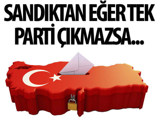 1 Kasım'da eğer tek parti çıkmazsa...