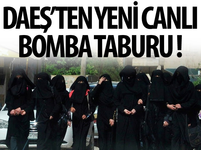 DAEŞ'ten yeni canlı bomba taburu