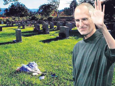 Steve Jobs'ın mezarı filminden çok ilgi gördü