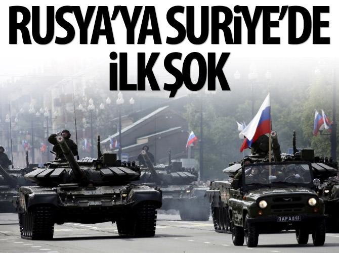 Rusya'ya Suriye’de ilk şok