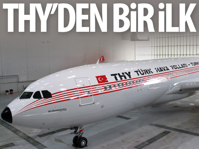 THY uçağına ilk kez yabancı isim verildi