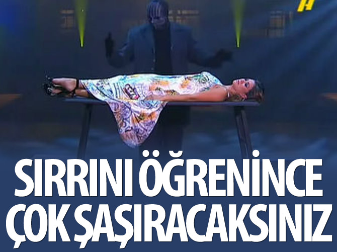 Bu gösterinin sırrını biliyor musunuz?