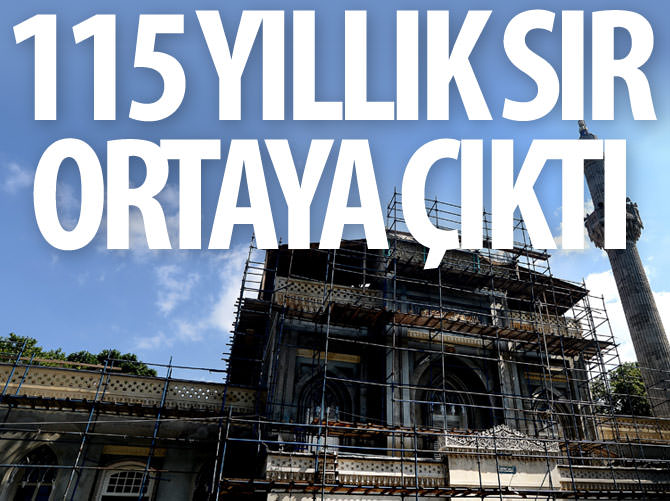 Yıldız Camisi'nin 115 yıllık sırrı ortaya çıktı