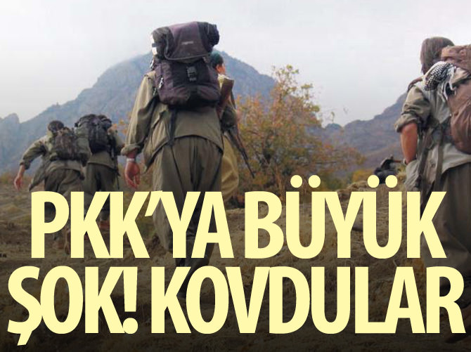 PKK'ya büyük şok! Kovdular