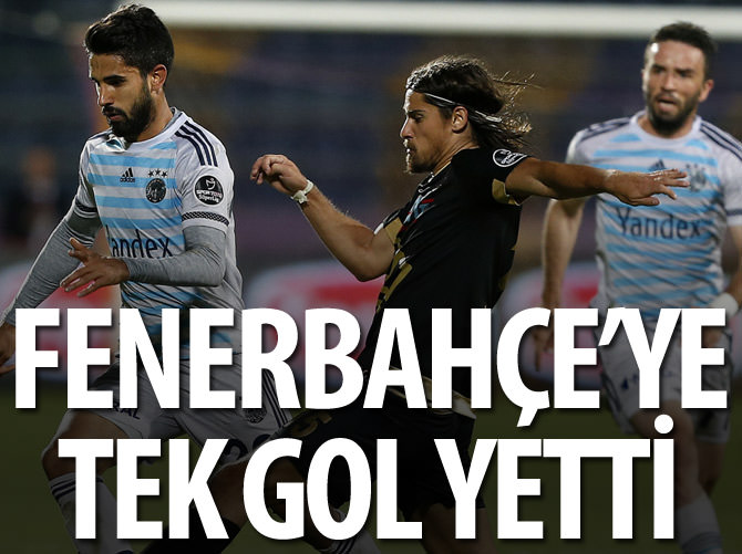 Osmanlıspor: 0 - Fenerbahçe: 1