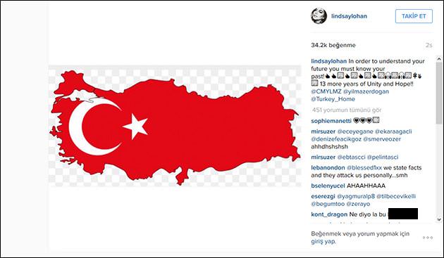 Lindsay Lohan'dan seçimle ilgili dikkat çeken paylaşım - 2