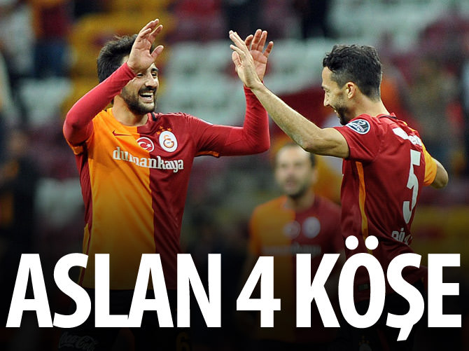 Aslan dört köşe!