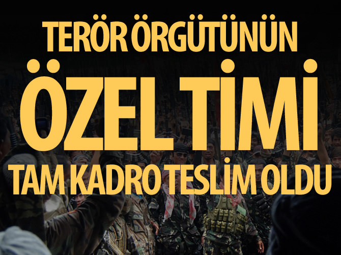 IŞİD'in 'özel timi' Suriye ordusuna teslim oldu
