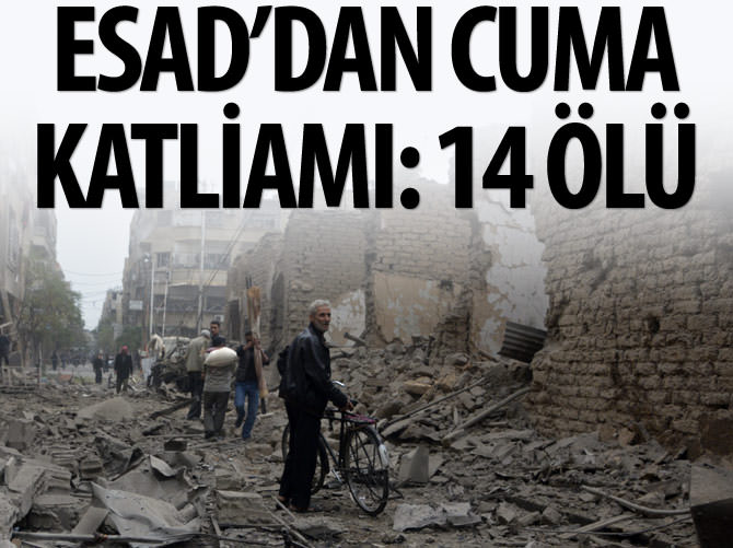 Esad'dan Duma'da cuma katliamı: 47 ölü