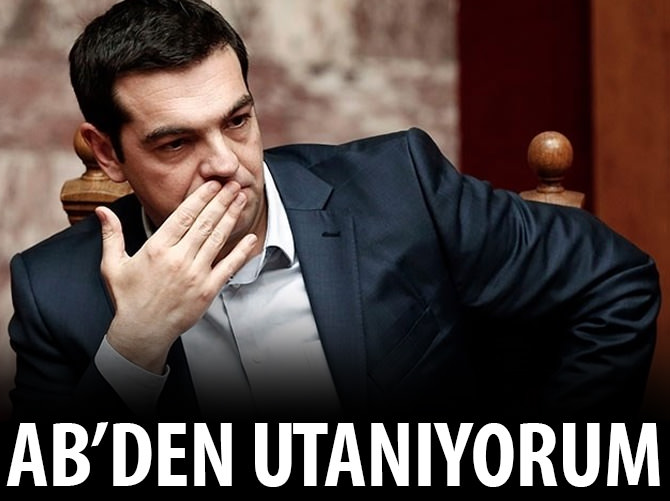 Aleksis Çipras: Avrupa'dan utanıyorum