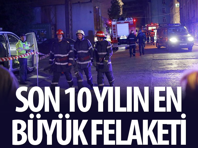 Romanya'da gece kulübünde yangın faciası
