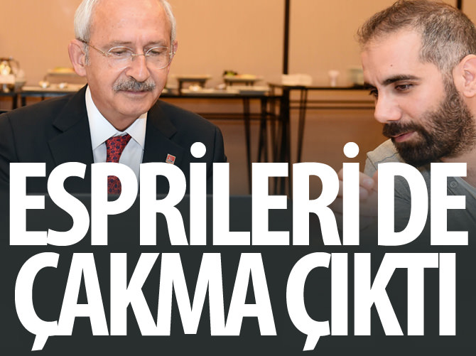 Kılıçdaroğlu'nun esprileri de çakma çıktı