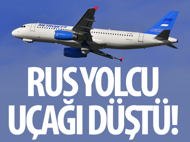 Rus yolcu uçağı düştü