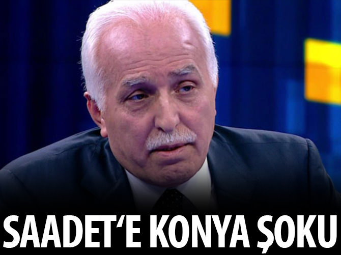 Saadet, Konya'da hüsrana uğradı