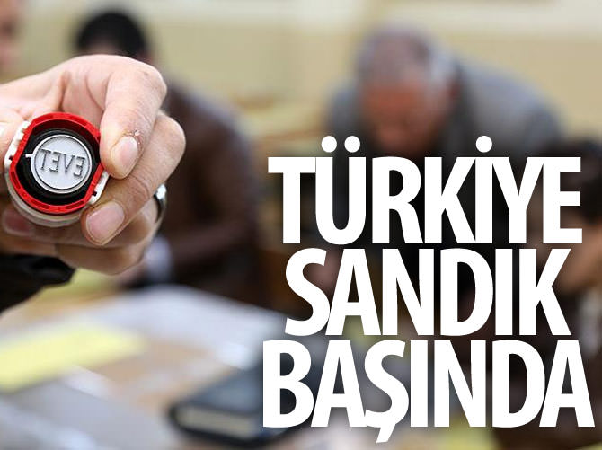 Türkiye sandık başında