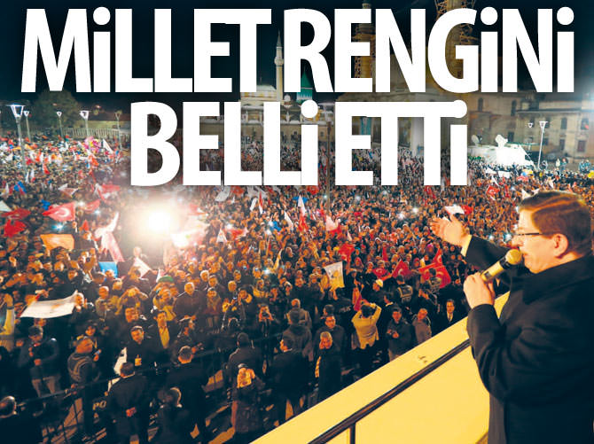 Millet rengini belli etti