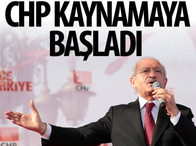 CHP'de yine hüsran