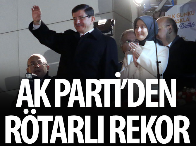 Ak Parti’den rötarlı rekor