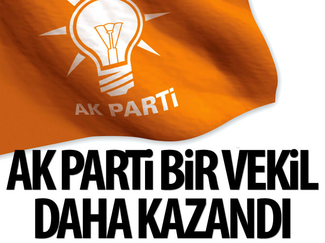 AK Parti Manisa'da yurt dışı oylarla 1 vekil kazandı