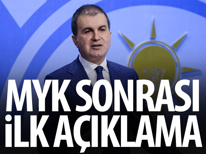 MYK sonrası ilk açıklama