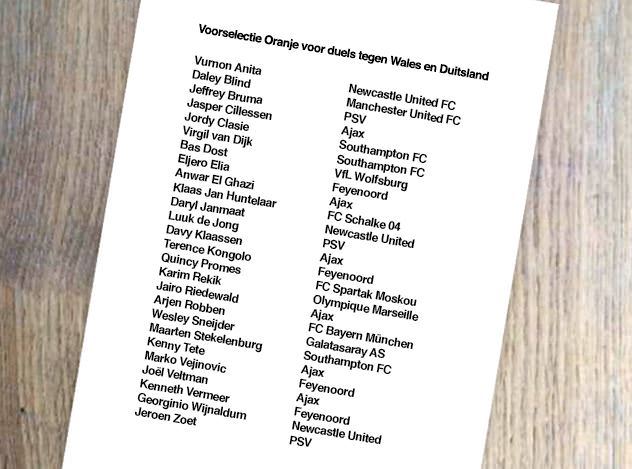 Van Persie'ye şok! Kadro dışı kaldı