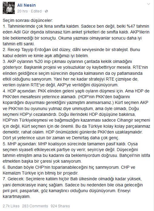 Ali Nesin'den CHP'lileri kızdıracak açıklamalar: Moruklar partisi - 1