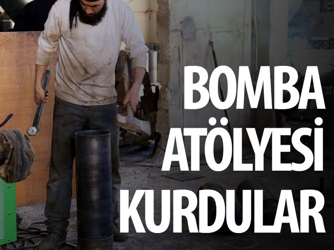 Suriyeli muhalifler kendi silahını yapıyor