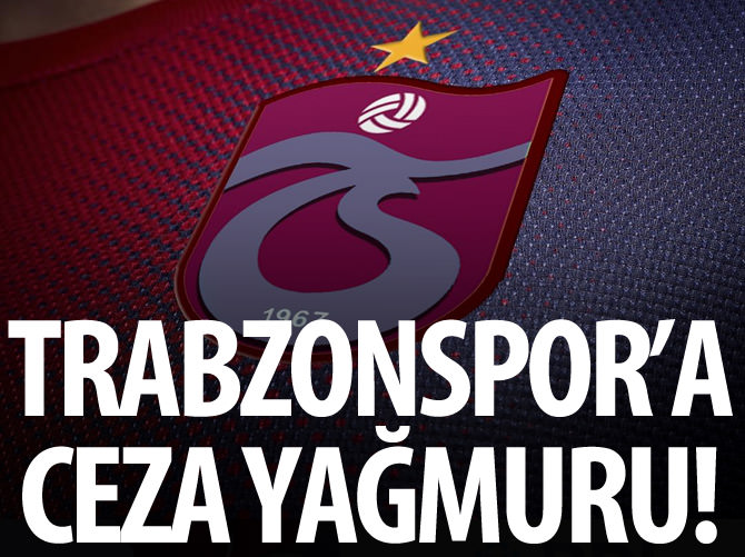 PFDK'dan Trabzonspor'a ceza