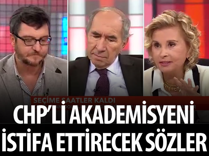 CHP'li akademisyen yine çuvalladı