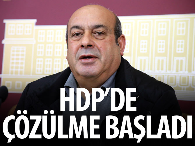 HDP'de çözülme başladı