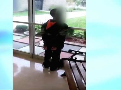 7 yaşındaki çocuğa ters kelepçe