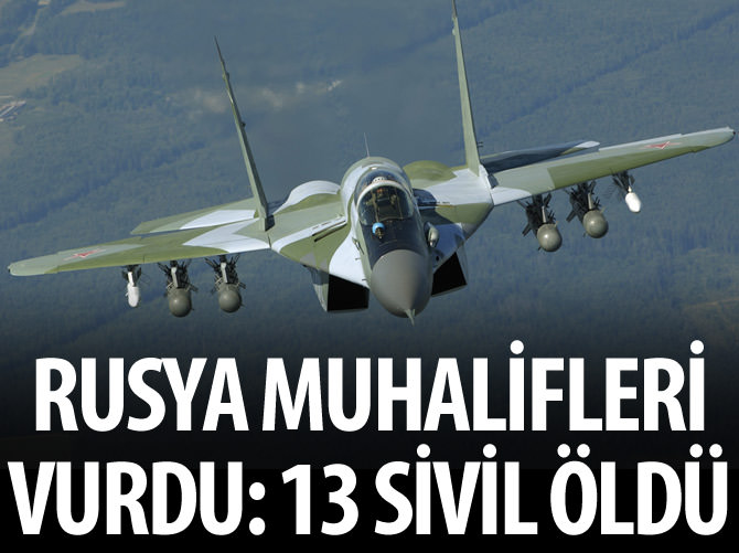 Rusya muhalifleri vurdu