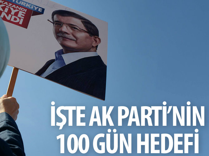 İşte Ak Parti’nin 100 gün hedefi