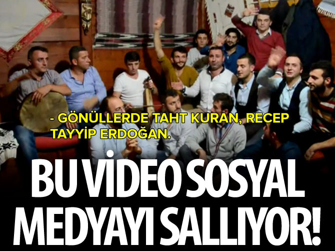 Oflu gençlerin Erdoğan sevgisi