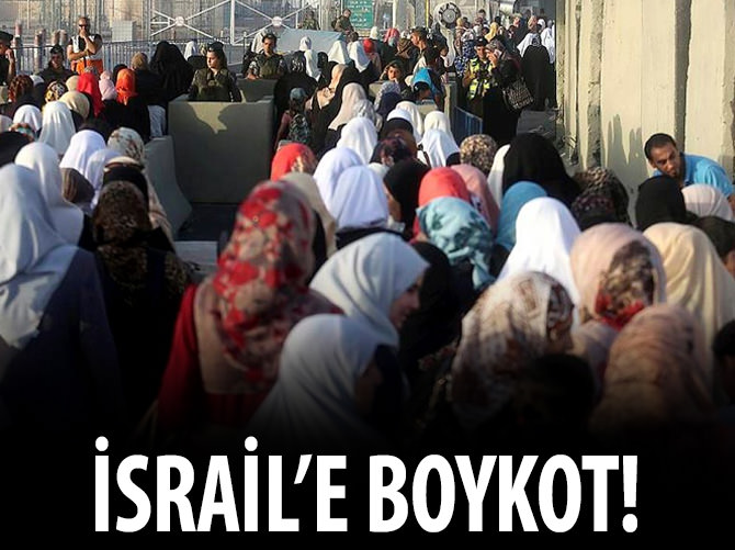 İsrail ürünlerine boykot