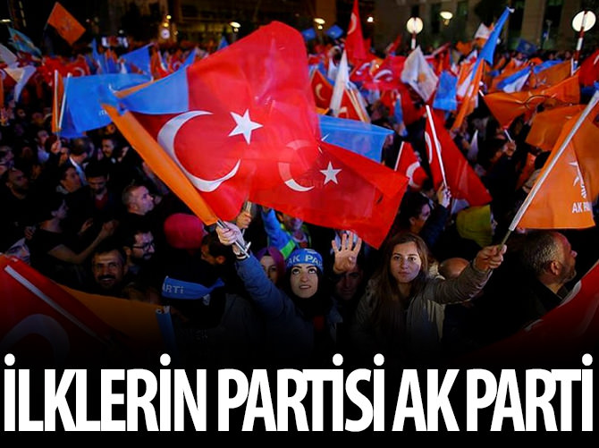 AK Parti hep halkın birinci tercihi oldu
