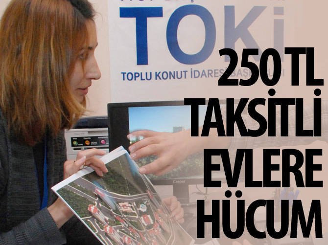 Emekliden TOKİ evlerine yoğun ilgi