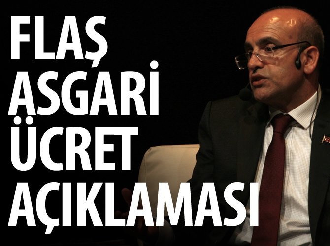 Mehmet Şimşek: Asgari ücretin artırılması bütçede var