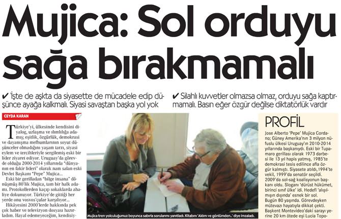 Mujica'dan Türk soluna darbe öğüdü! - 1
