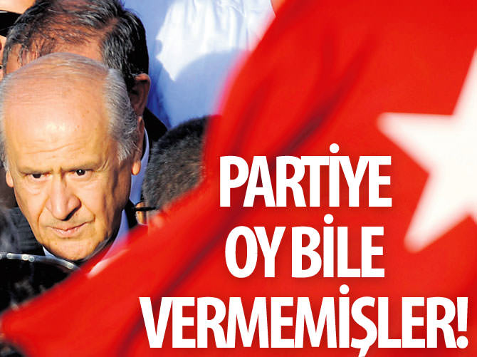 MHP'de kriz! Partiye bile oy vermemişler!