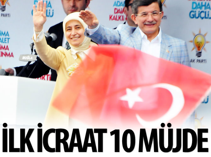 AK Parti 10 müjde için düğmeye bastı