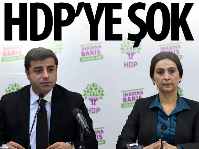 HDP'ye şok: Fezlekeler geliyor